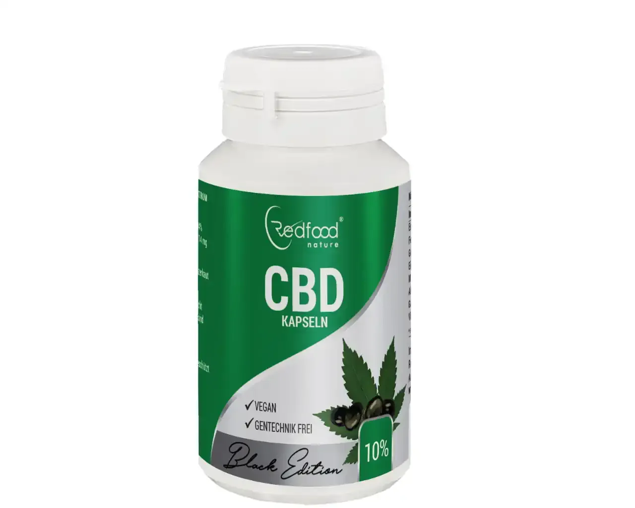 10% CBD Vollspektrum Kapseln mit 10mg Cannabis Öl