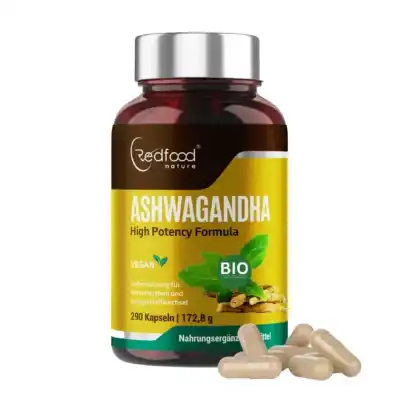 Bio Ashwagandha Withania Somnifera 290 Kapseln
