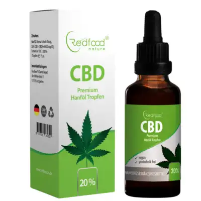 CBD ÖL 20 % Vollspektrum Hanf Öl 30ml