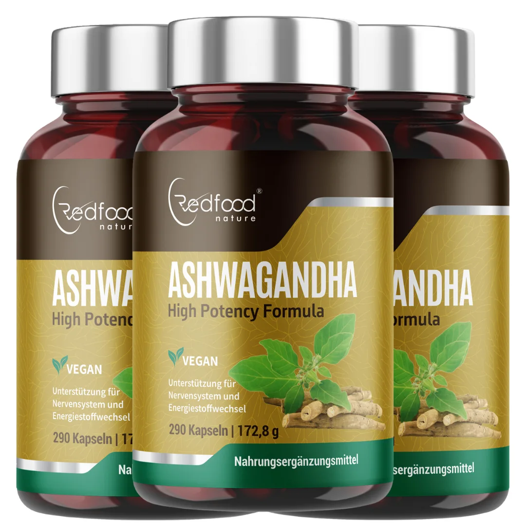 Bio Ashwagandha Kapseln (3für2 Angebot)